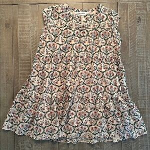 Roller Rabbit Girl's Hampton Floral Flounce Dress Size 6 NWOT